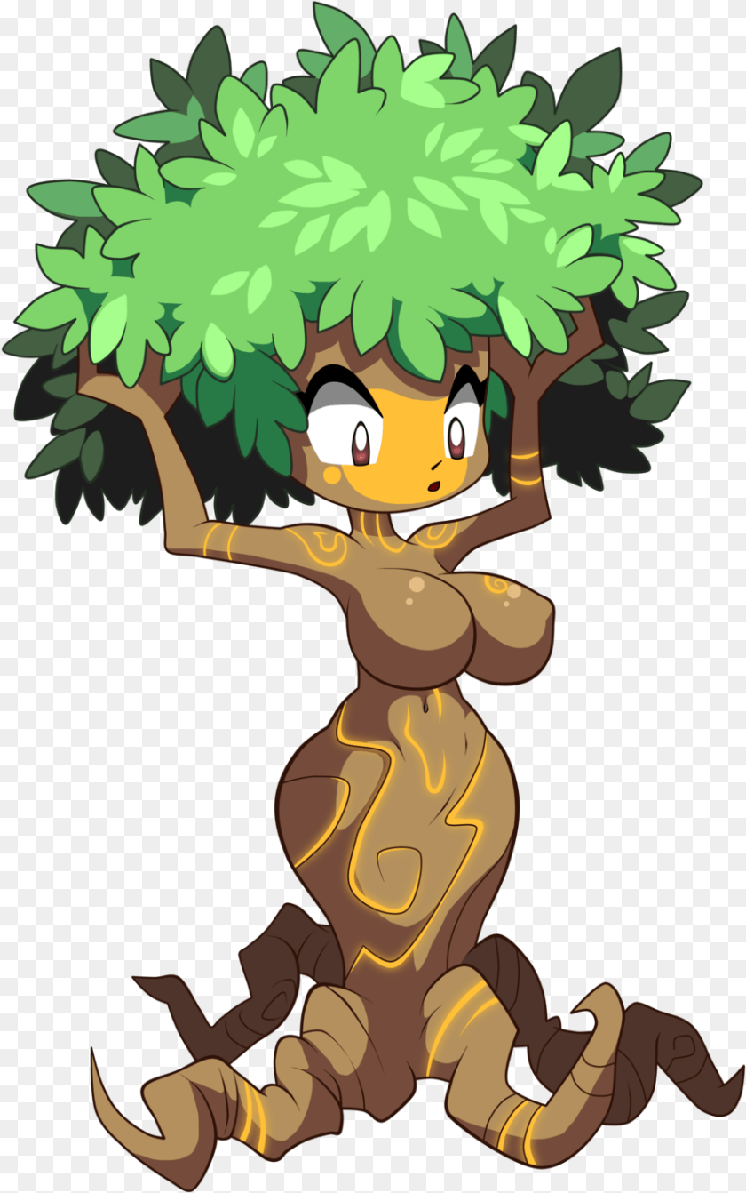 889x1420 39 2 Dryad Form Shantae By Thegeckoninja Shantae Tf, Vegetation, Plant, Person, Baby Clipart PNG