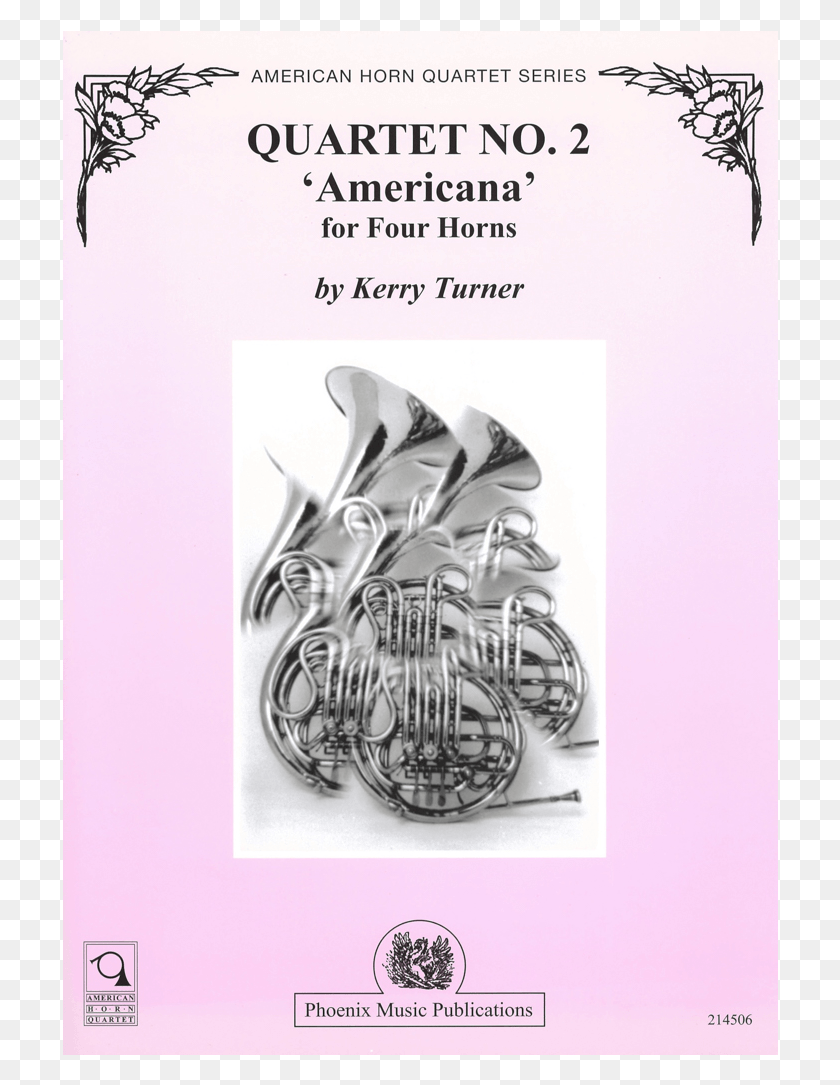 716x1025 39americana39 For Four Horns By Kerry Turner Kerry Turner, Text, Poster, Advertisement HD PNG Download