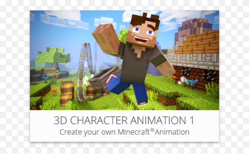 655x462 3d Character Animation 1 Online Code Cartoon, Toy, Minecraft HD PNG Download