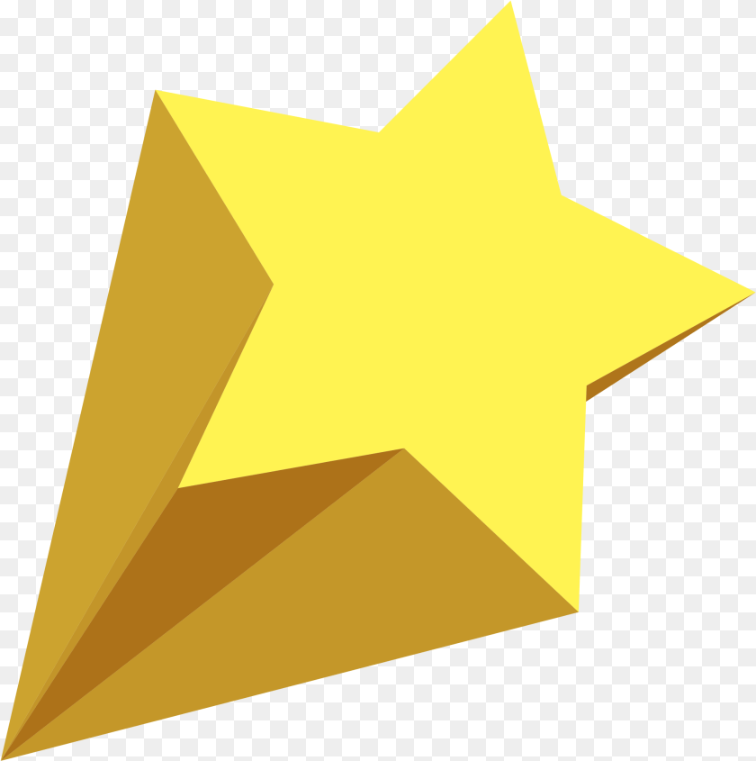 3d Shooting Star 3d Shooting Star, Star Symbol, Symbol Clipart PNG