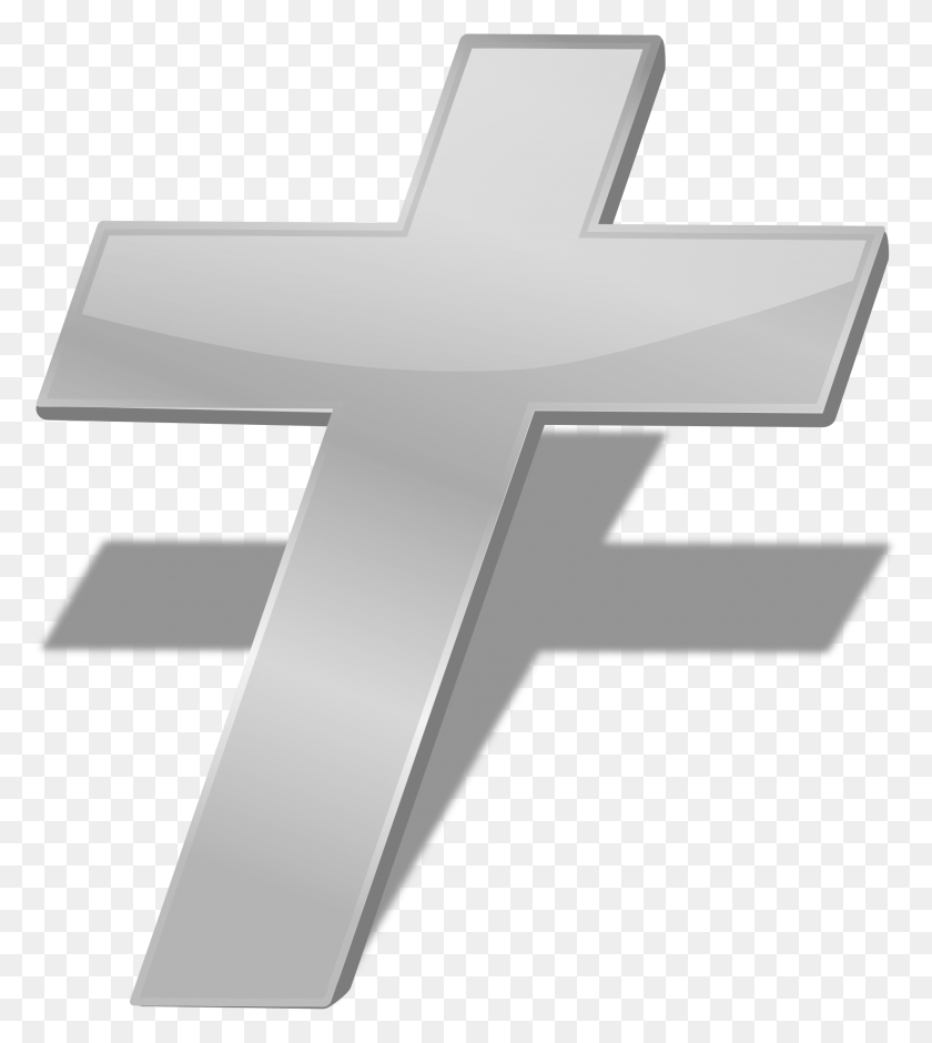 2060x2326 3d Cross Clipart 3d Cross, Symbol, Star Symbol, Crucifix HD PNG Download