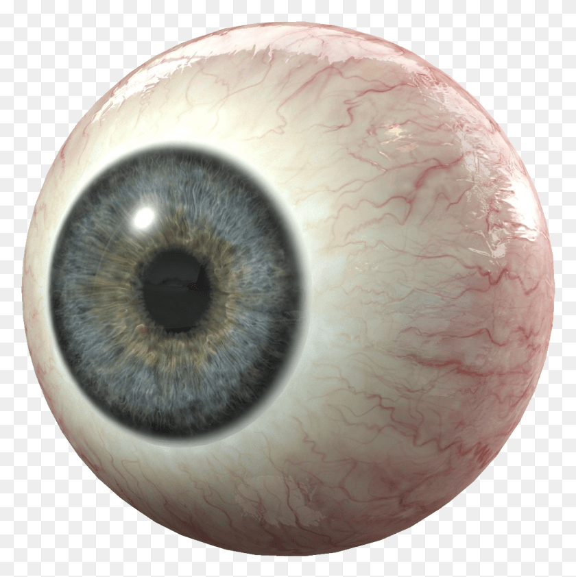 1110x1113 3d Eye, Sphere, Moon, Outer Space HD PNG Download