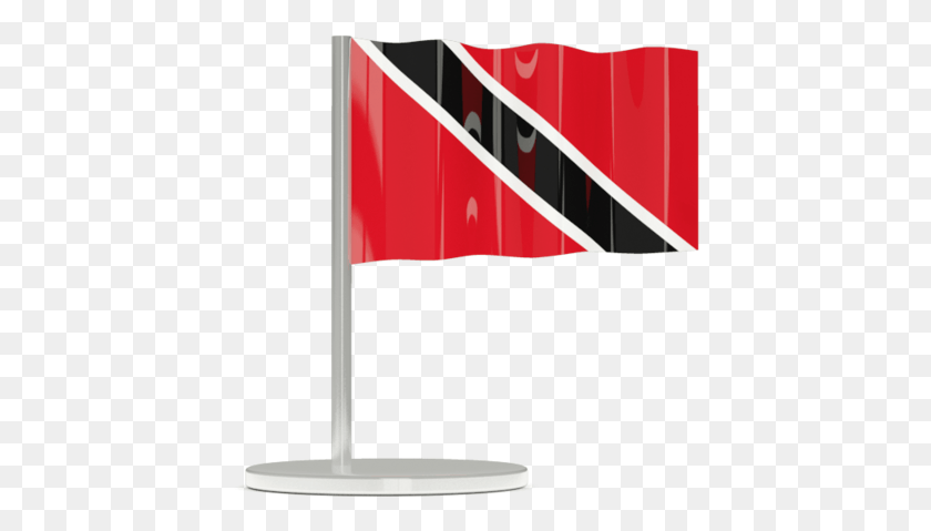 423x419 3d Flag Of Trinidad And Tobago Small Trinidad And Tobago Flag, Symbol, Lamp, American Flag HD PNG Download