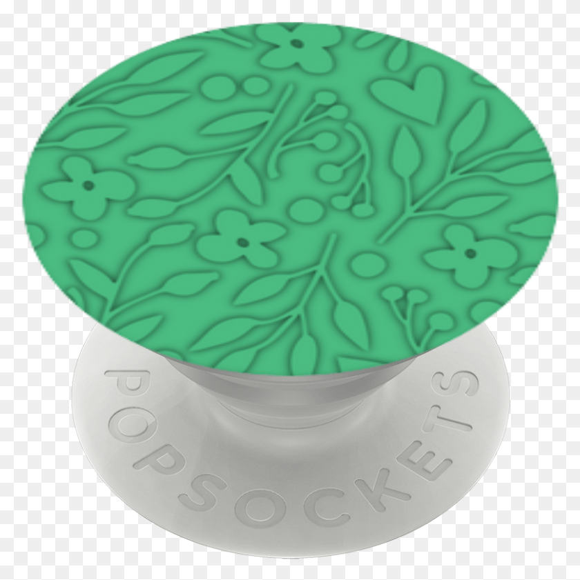 806x808 3d Flowers Popsockets Circle, Plant, Tape, Pottery HD PNG Download
