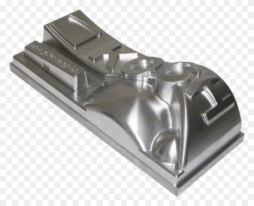 827x658 3d Form Milled With High Speed Cnc Milling Machine Cnc Mould, Pedal, Aluminium, Wedge HD PNG Download