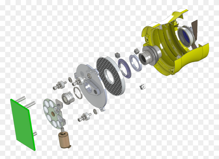 766x552 3D Model Explosion View, Machine, Spoke, Wheel Descargar Hd Png