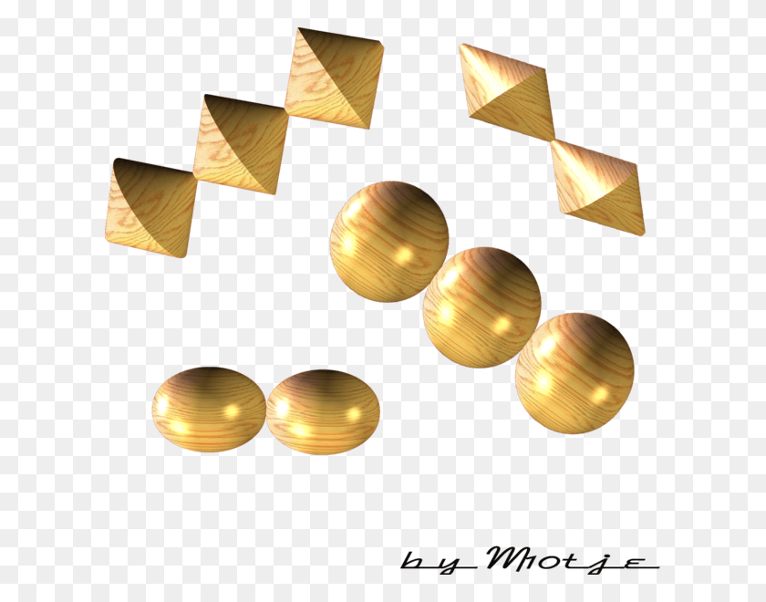 609x600 3d Objects Wood 3 Brass, Lamp, Sphere, Astronomy HD PNG Download