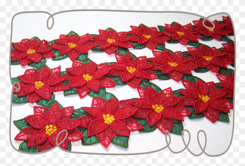 780x508 3d Poinsettia Runner Poinsettia, Accessories, Accessory, Rug HD PNG Download