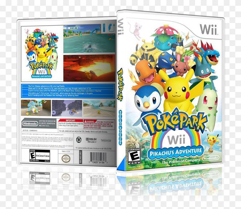 730x667 3D Pokpark Wii Pokemon Wii, Плакат, Реклама, Флаер Hd Png Скачать