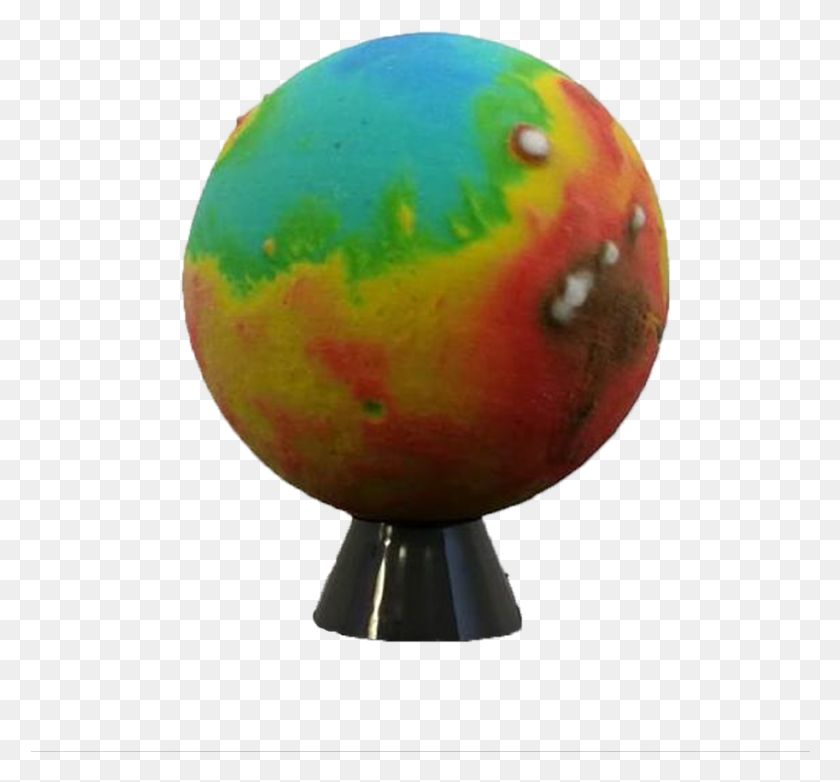 913x846 3d Printed Mars Globe False Colour Relief Sphere, Outer Space, Astronomy, Universe HD PNG Download