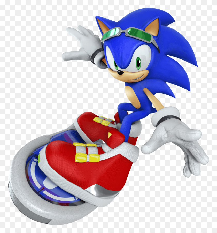 1000x1079 3d Sonic The Hedgehog 39free Rider39 Sonic The Hedgehog Free Riders, Toy, Sweets, Food HD PNG Download
