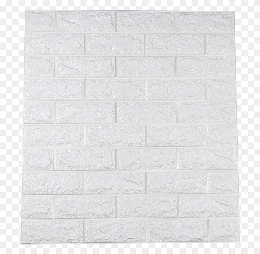 712x760 3d Three Dimensional Brick Pattern Foam Wall Stickers Paper, Rug, Texture, Indoors HD PNG Download
