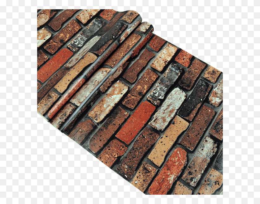600x600 3D Three Dimensional Red Brick And White Paper Brick Brickwork, Tabletop, Furniture, Rug Descargar Hd Png