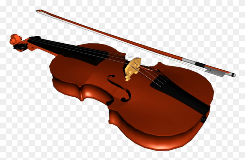 813x509 3d Violin Side, Leisure Activities, Musical Instrument, Fiddle HD PNG Download