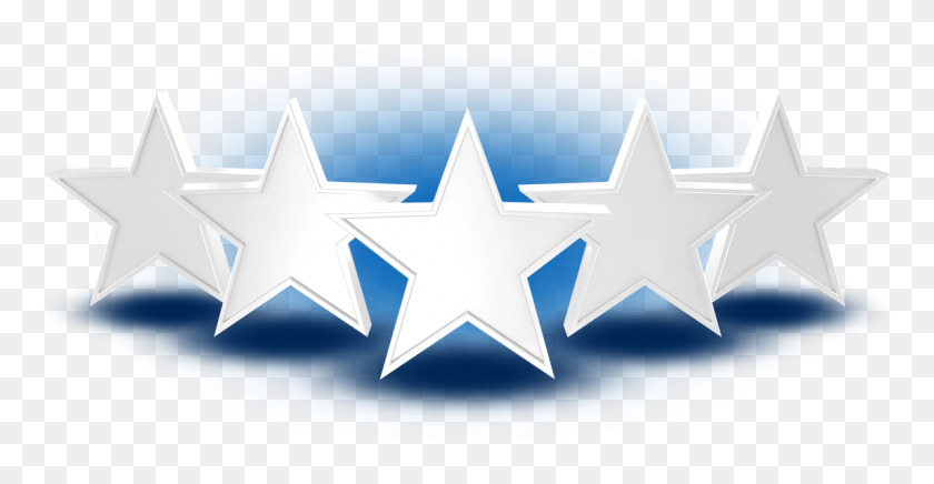 1147x553 3d White 5star Featuredcontent Emblem, Lighting, Symbol, Star Symbol HD PNG Download