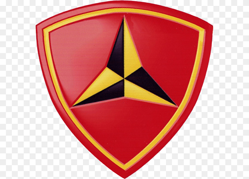 600x607 3rd Marine Division Logo, Armor, Shield Transparent PNG