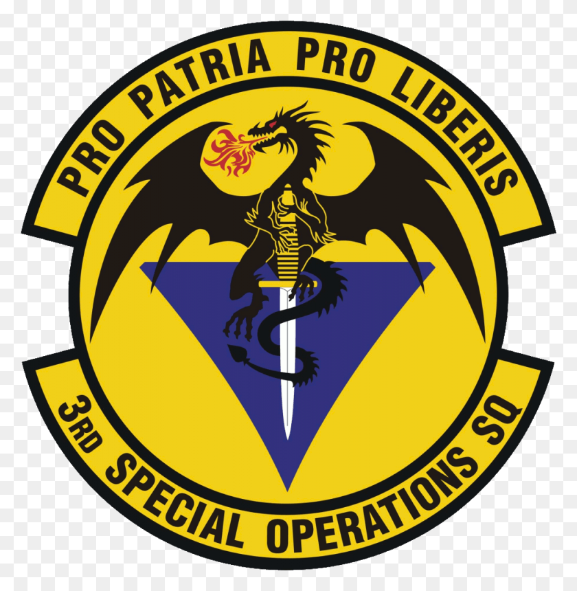 974x1000 3rd Special Operations Squadron Security Forces Squadron Emblem, Symbol, Logo, Trademark HD PNG Download
