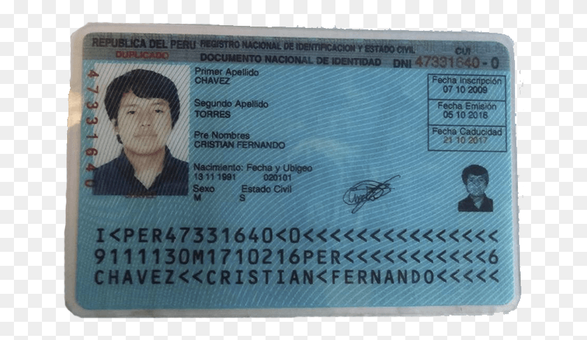 662x426 40 35adelante Dni Peru, Text, Document, Id Cards HD PNG Download