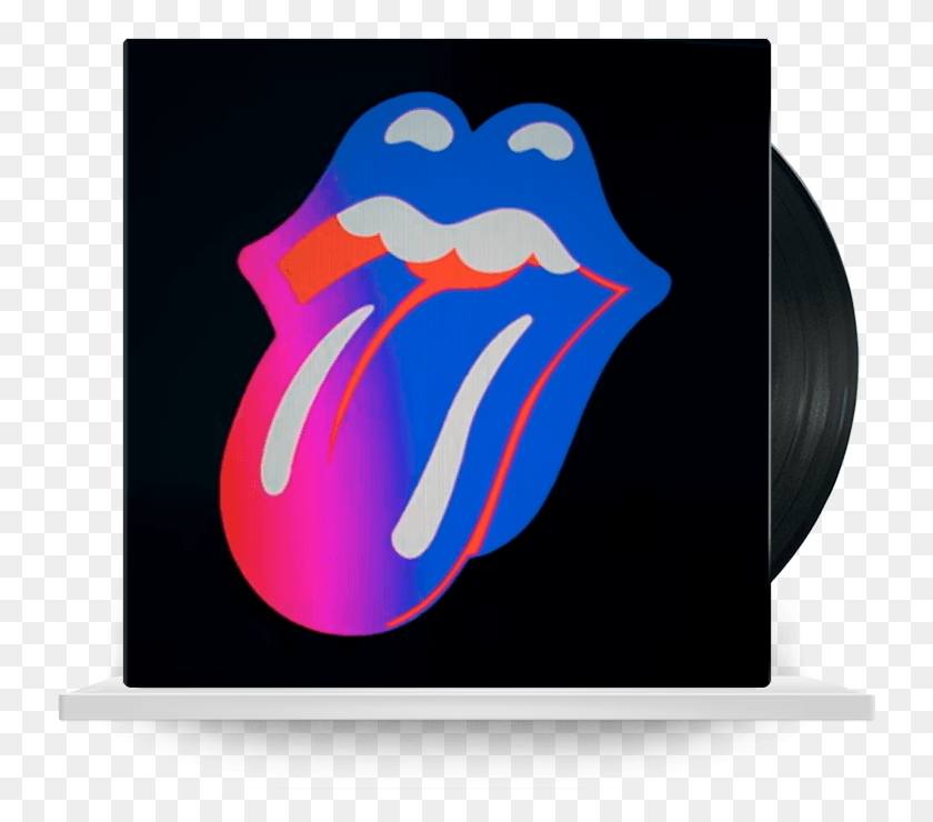 737x680 408 Grn Rolling Stones Tongue, Disk HD PNG Download