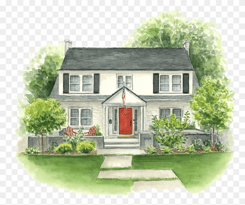 1200x990 41st Street House, Cottage, Housing, Building HD PNG Download