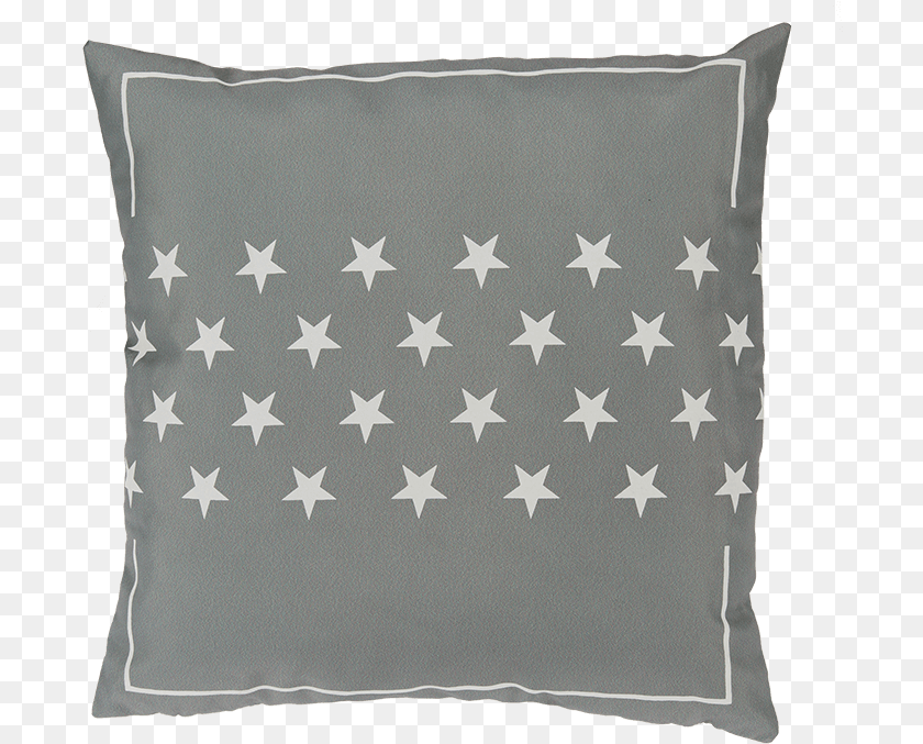 White Stars, Cushion, Flag, Home Decor, Pillow Clipart PNG