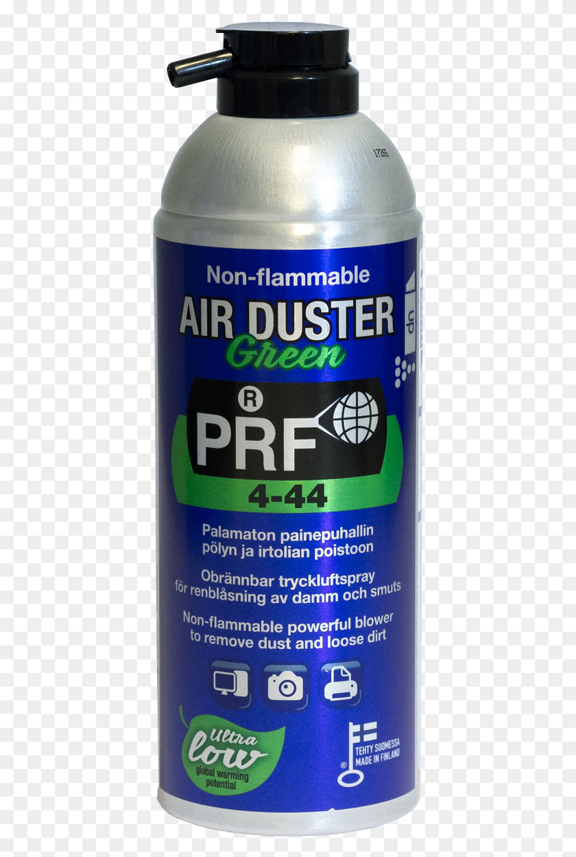 396x1188 Descargar Png Air Duster Ud Verde No Inflamable Air Duster No Inflamable, Lata, Lata, Cerveza Hd Png