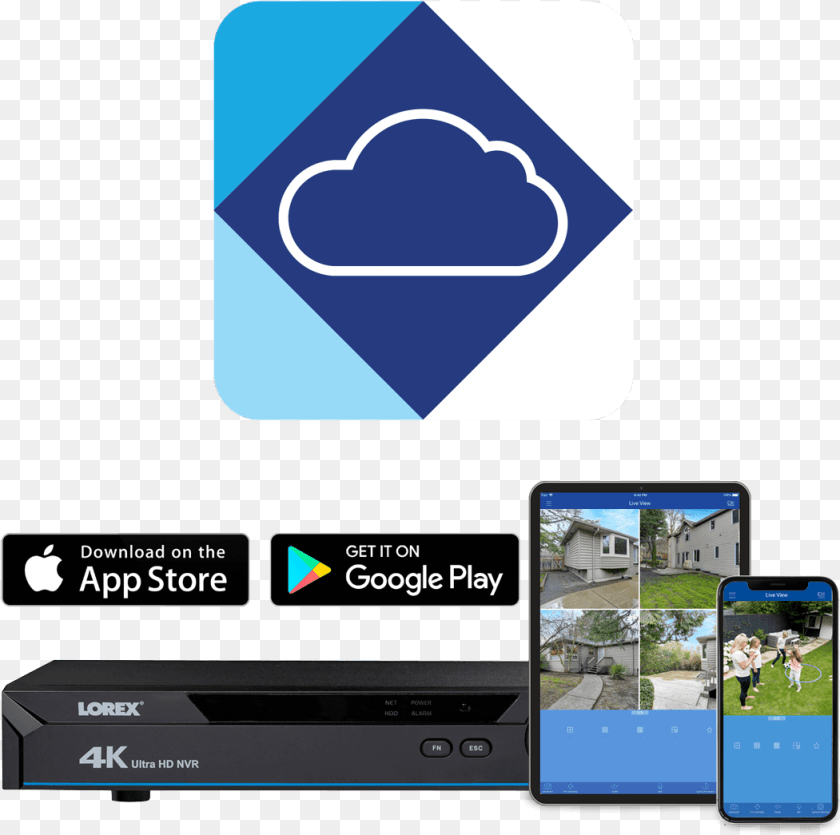 1051x1045 4k Nvr With 8 Channels And Lorex Cloud Remote Connectivity Smart Device, Electronics, Person, Computer Hardware, Hardware Clipart PNG