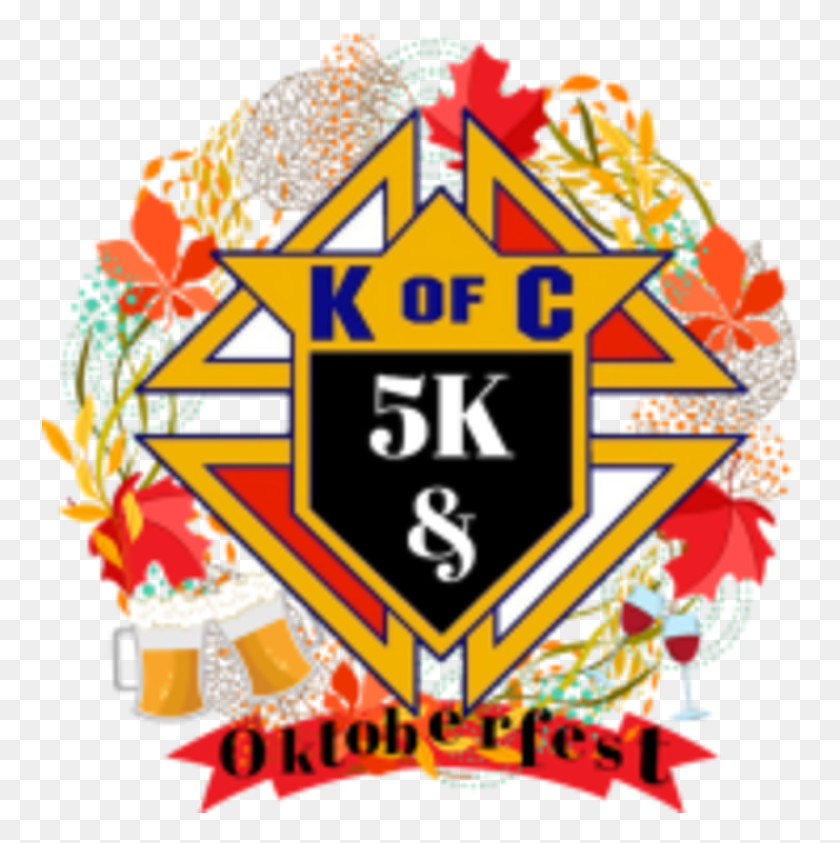 757x783 4th Annual Knights Of Columbus 5k Amp Oktoberfest Knights Of Columbus Emblem, Graphics, Text HD PNG Download
