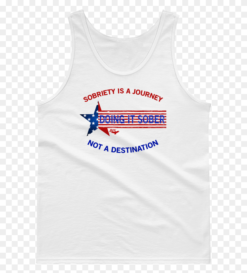 598x869 4th Classic Anniversary Doing It Sober 4th Of July Active Tank, Clothing, Apparel, Undershirt HD PNG Download