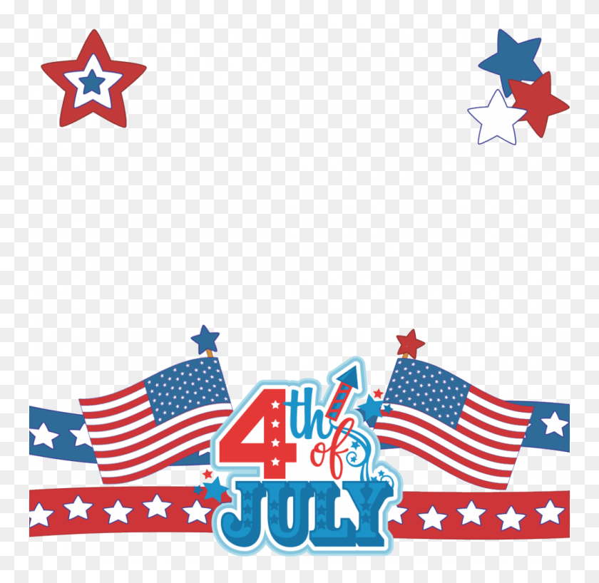 758x758 4th Clipart Independence Day Us 4th Of July Facebook Frame, Flag, Symbol, Text HD PNG Download