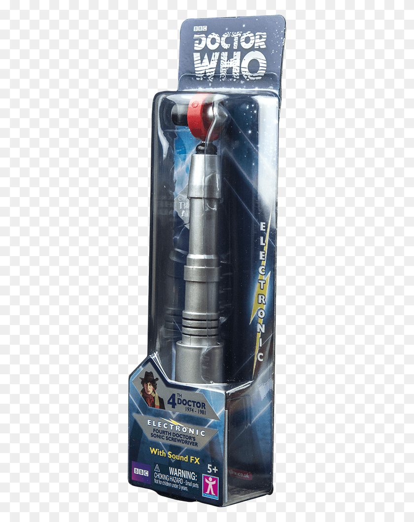 322x1000 4th Doctor39s Sonic Screwdriver Cylinder, Machine, Person, Human HD PNG Download