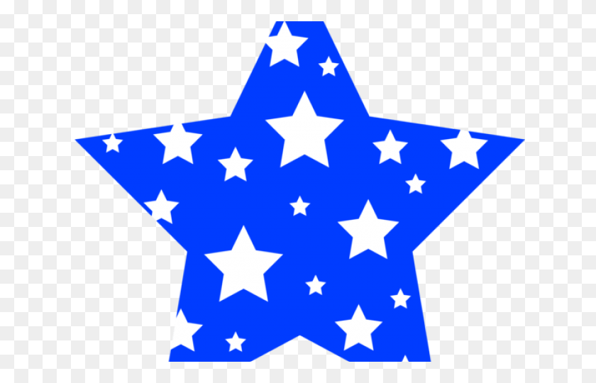 640x480 4th July Stars Clipart, Star Symbol, Symbol, Flag HD PNG Download