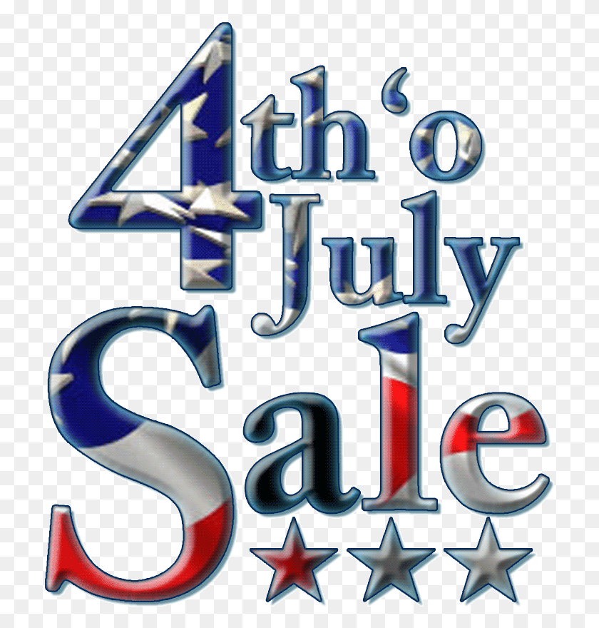715x820 4th Of July Sale 4th Of July Special, Text, Alphabet, Symbol HD PNG Download