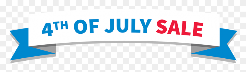 1200x290 4th Of July Sale Signage, Text, Word, Logo HD PNG Download