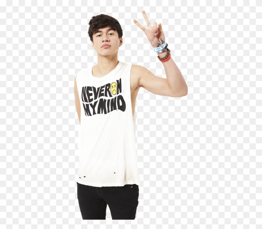 369x675 5 Seconds Of Summer And Calum Hood Image Active Tank, Clothing, Apparel, Person HD PNG Download