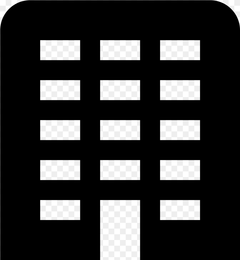 1201x1301 50 Px Icono Building, Gray Transparent PNG