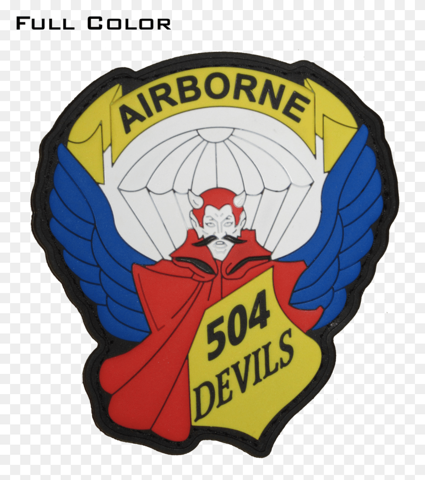 1102x1258 504th Parachute Infantry Regiment Patch Label, Symbol, Logo, Trademark HD PNG Download