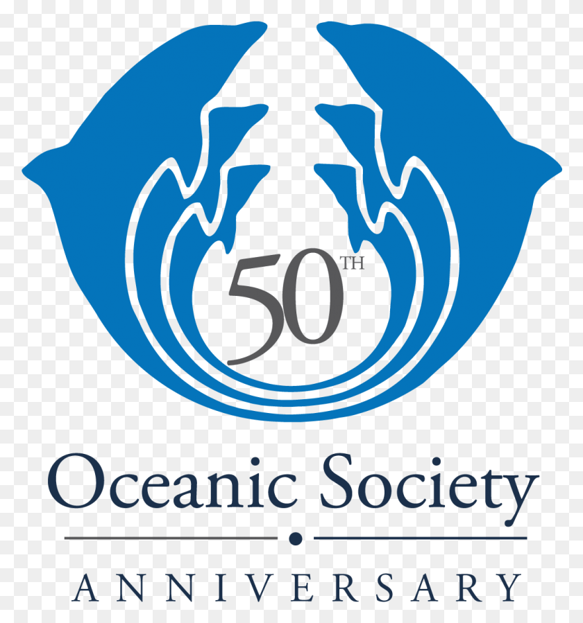 1057x1137 50th Anniversary Logo Oceanic Society, Poster, Advertisement, Text HD PNG Download