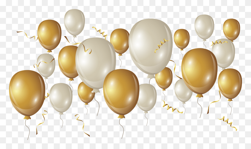 4882x2751 50th Birthday, Balloon, Ball HD PNG Download