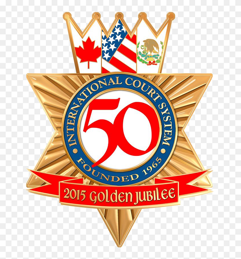 673x845 50Th Jubilee Celebration International Imperial Court System, Logotipo, Símbolo, Marca Registrada Hd Png