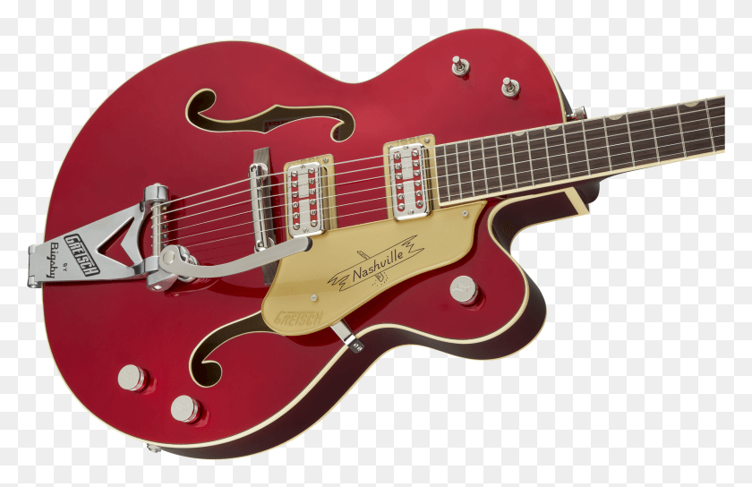 2393x1485 59car Limited Edition Nashville With Bigsby Gretsch Hot Rod Roman Red, Electric Guitar, Guitar, Leisure Activities HD PNG Download