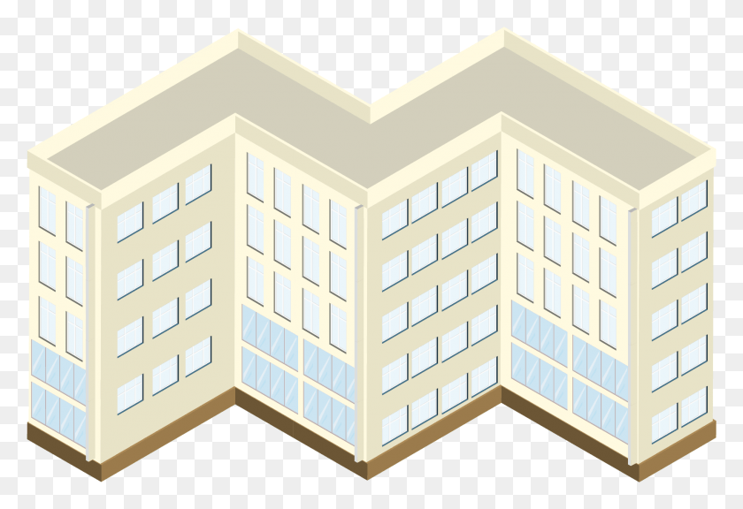 1801x1193 5d White High Rise Building Scene Ai Vector 2 And Architecture, Condo, Housing, Office Building HD PNG Download