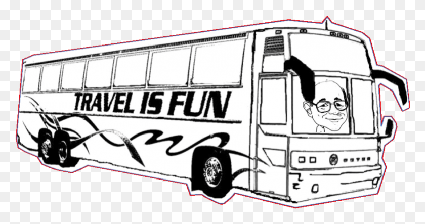 877x431 5Pm Lunes Viernes Bus Tif, Vehículo, Transporte, Tour Bus Hd Png