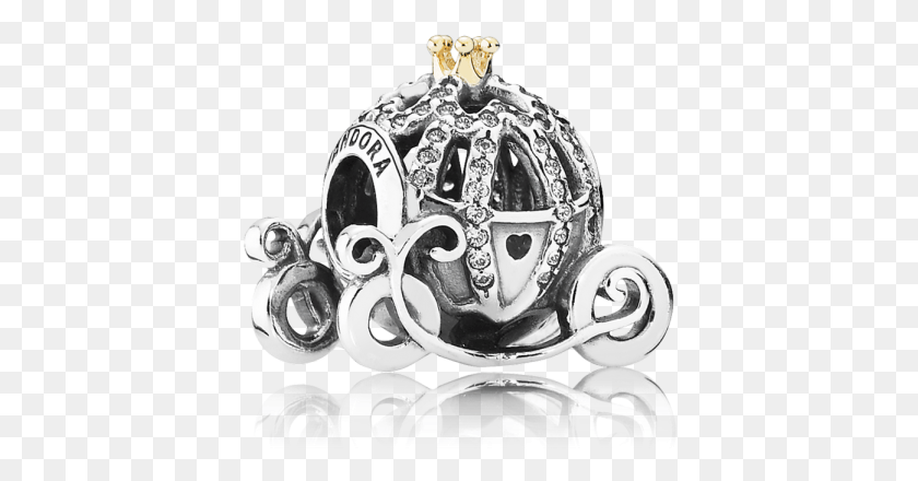 398x380 5pr967 Pandora Charm Cinderella Carriage, Jewelry, Accessories, Accessory HD PNG Download