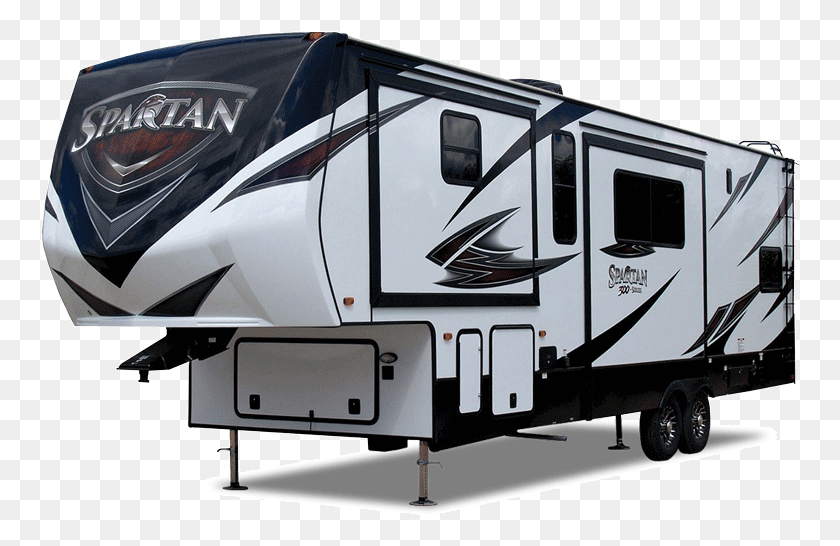 762x486 5th Wheel Spartan Camper, Van, Vehicle, Transportation HD PNG Download