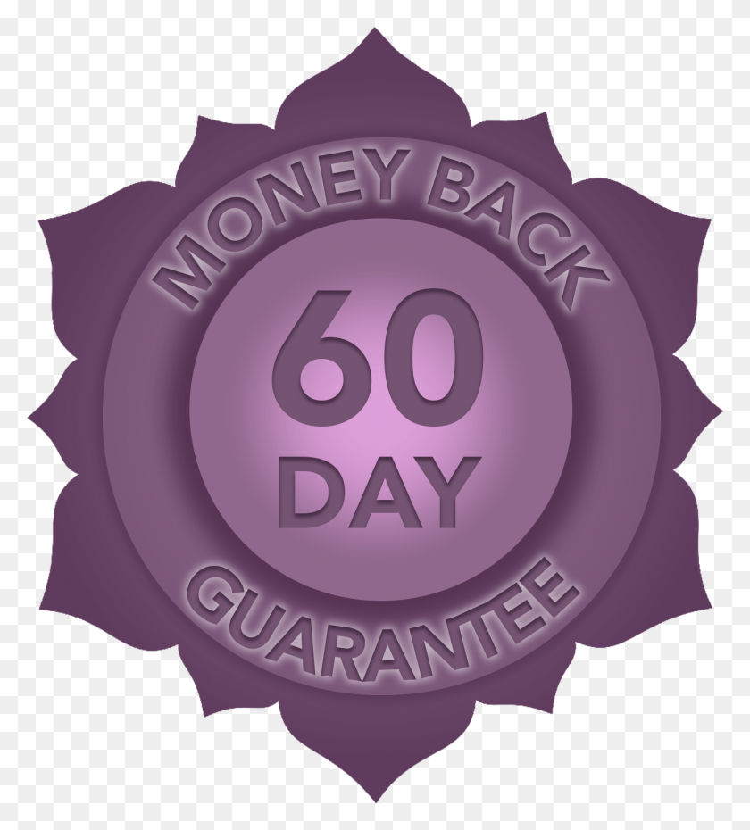 1386x1546 60 Day Money Back Guarantee Emblem, Text, Plant, Home Decor HD PNG Download