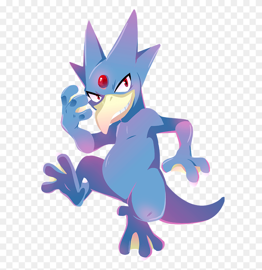 600x805 600x805 055 Golduck By Kuitsuku D9opzxf Golduck, Graphics, Poster HD PNG Download