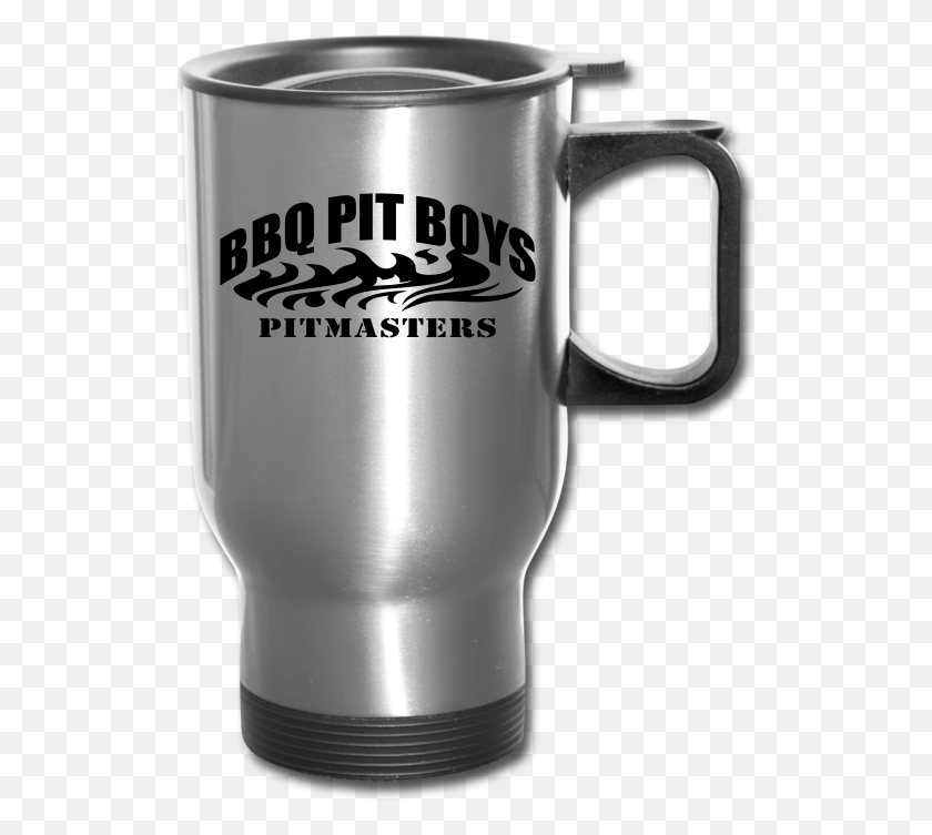 527x693 6070 Bbq Pit Boys Thermal Mug Black 17731 Mug, Coffee Cup, Cup, Glass HD PNG Download