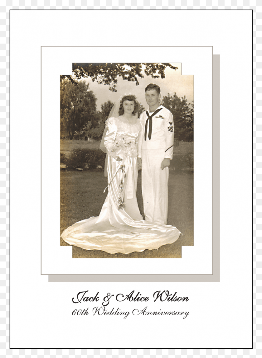 1163x1626 60th Wedding Anniversary Invitations, Clothing, Apparel, Person HD PNG Download