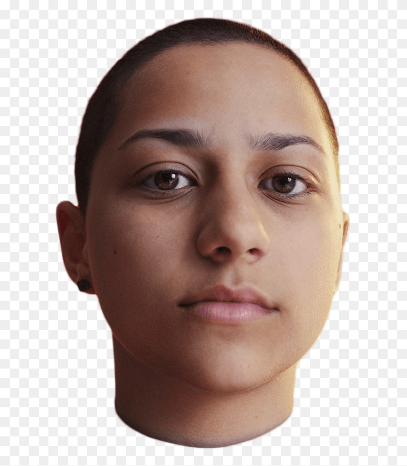 616x901 616x901 Dyke Emma Gonzalez Stoneman Bald Nigga, Face, Person, Human HD PNG Download